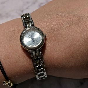 Silver Petite Guess Watch